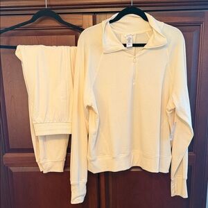 Jockey super soft sweat suit.